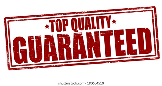 Stamp with text top quality inside, vector illustration