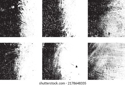 Stamp Texture . Distress Grunge background . Scratch, Grain, Noise, grange stamp . Black Spray Blot of Ink.Place texture Over any Object to Create Grungy Effect .abstract vector.