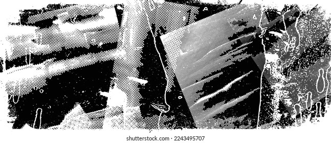 Textura del sello . Fondo de Grunge de la angustia. Rasca, grano, ruido, sello de grano. Bolsa negra de pulverización de tinta.Colocar textura sobre cualquier objeto para crear un vector de efecto ondulado .abstracto.