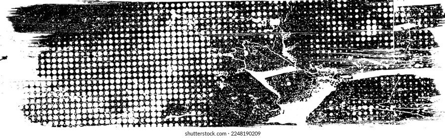 Stamp Texture . Distress Grunge background . Scratch, Grain, Noise, grange stamp . Black Spray Blot of Ink.Place texture Over any Object to Create Grungy Effect .abstract vector.