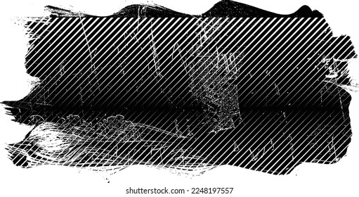 Stamp Texture . Distress Grunge background . Scratch, Grain, Noise, grange stamp . Black Spray Blot of Ink.Place texture Over any Object to Create Grungy Effect .abstract vector.