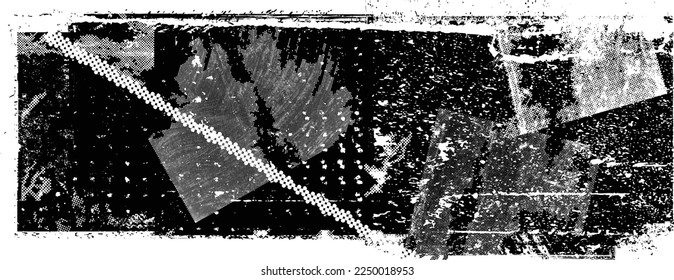 Stamp Texture . Distress Grunge background . Scratch, Grain, Noise, grange stamp . Black Spray Blot of Ink.Place texture Over any Object to Create Grungy Effect .abstract vector.