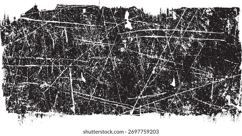 Stamp Texture . Distress Grunge background . Scratch, Grain, Noise, grange stamp . Black Spray Blot of Ink.Place texture Over any Object to Create Grungy Effect .abstract vector.
