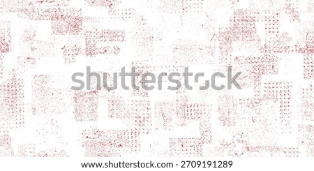 Stamp texture grungy endless red pattern . Rolled ink seamless pattern texture. Organic overlay pattern . Vector repeatable grainy letterpress texture .Screen print endless pattern texture.
