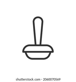 Icono de línea delgada. Símbolo con estilo de contorno de moda. Diseño premium para web y aplicaciones. Perfecto para la interfaz de usuario. 