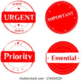 Stamp Urgent -priority