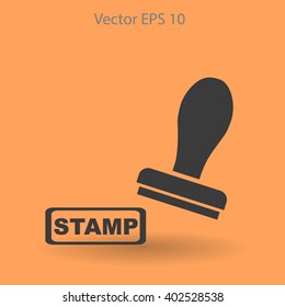 stamp vector icon