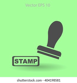 stamp vector icon