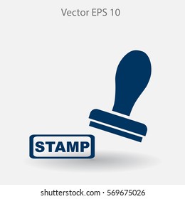 Stamp Vector Icon