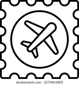 Stamp vector icon. Can be used for printing, mobile and web applications.