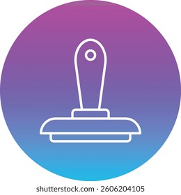 Stamp vector icon. Can be used for printing, mobile and web applications.