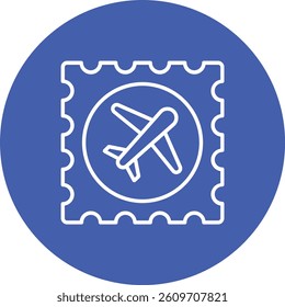 Stamp vector icon. Can be used for printing, mobile and web applications.