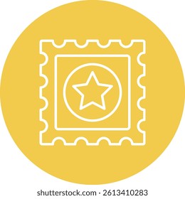 Stamp vector icon. Can be used for printing, mobile and web applications.