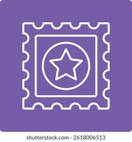 Stamp vector icon. Can be used for printing, mobile and web applications.
