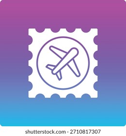 Icono de Vector de sello. Se puede utilizar para aplicaciones de impresión, móviles y de Web.
