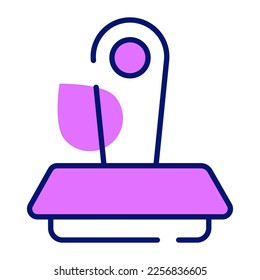 Icono del vector de sello en estilo editable, diseño moderno
