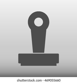 Stamp Vector Icon Illustration 