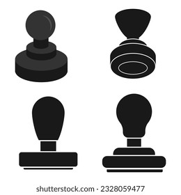 Stempel-Vektorsymbol-Symbol