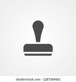 Stamp vector icon sign symbol