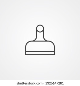 Stamp vector icon sign symbol