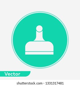 Stamp vector icon sign symbol
