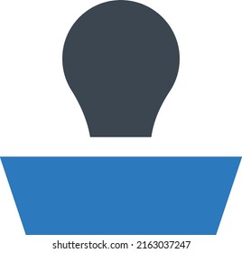 Stempeln Sie Vektorgrafik auf transparentem Hintergrund.Hochwertige Symbole.Glyphen Vektorsymbol für Konzept und Grafikdesign.