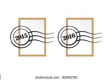 Stamp - Vector Postage Set
Add your own image or message