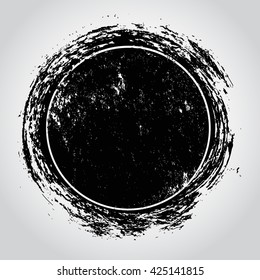 Stamp Vector.Grunge Circle.