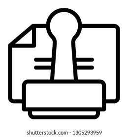 stamp verified icon