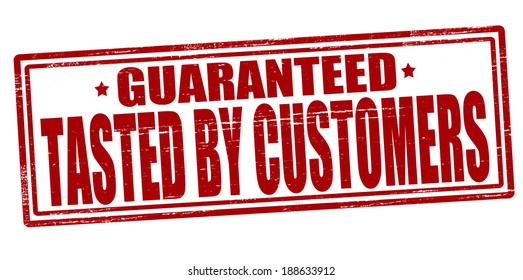 Stamp with word guaranteed inside,vector illustration