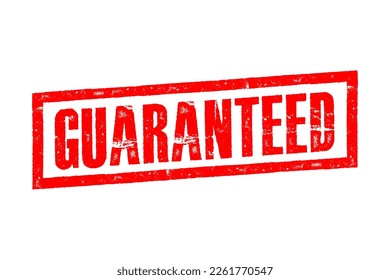 Stamp with word guaranteed inside,vector illustration