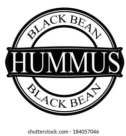 Stamp Word Hummus Insidevector Illustration Stock Vector (Royalty Free ...