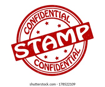 Stamp with word stamp inside,vector illustration