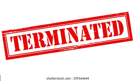 Termination Stamp Images, Stock Photos &amp;amp; Vectors | Shutterstock