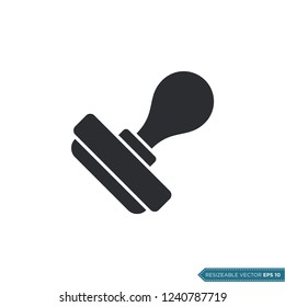 Stamper - Stationery Icon Vector Template