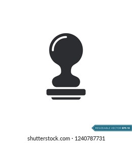 Stamper - Stationery Icon Vector Template