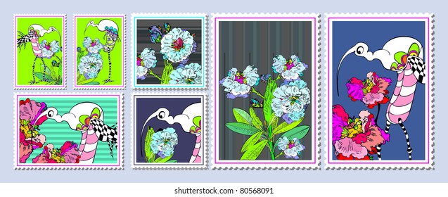 Stamps collection