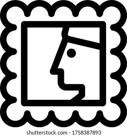 sellos famosos vector de iconos para web y aplicaciones