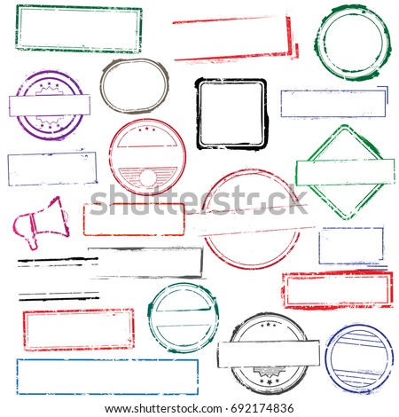 Stamps frames