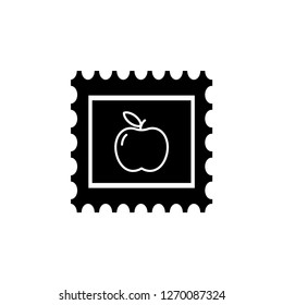 Stamps Icon Vector Illustration Logo Template.