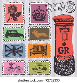 Stamps set