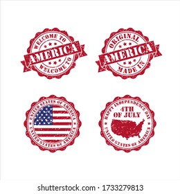 Stamps united stated of america collection