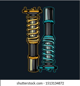 Stance parts air suspension, This design can be used to print on t-shirt with the theme of stance.