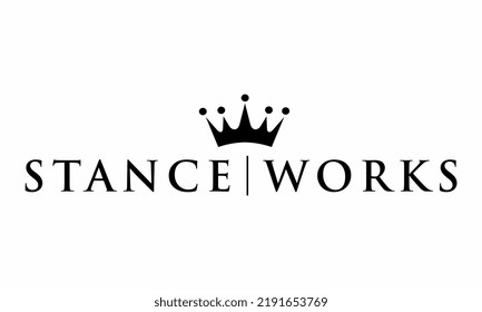 Stance | Works Emblem, Car Sticker, Decal, Vinyl, Label