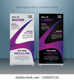 Stand up Banner Vector design for Advertising