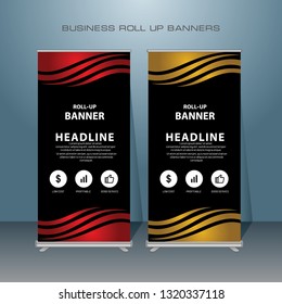 Stand up Banner Vector design for Advertising