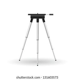 stand for camera vector illustration