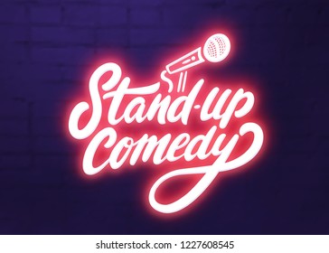 Stand Up Comedy Background.