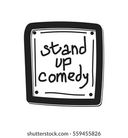 Stand Up Comedy Doodle Style