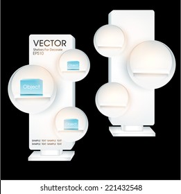 Stand display for design